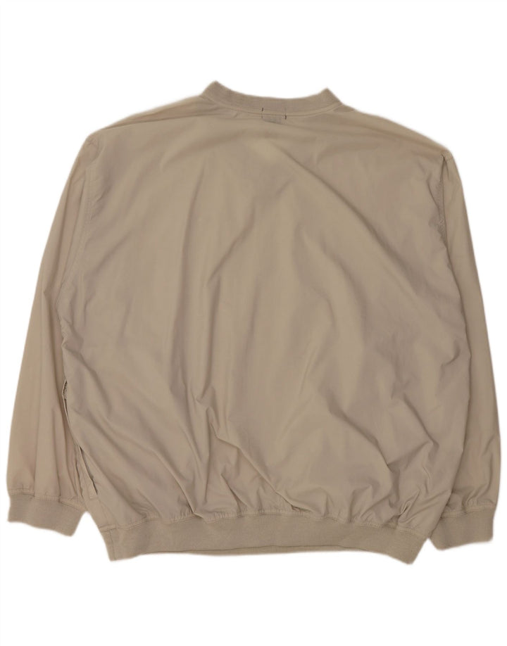 Tuta da uomo Izod Loose Fit Pullover Top XL Nylon grigio
