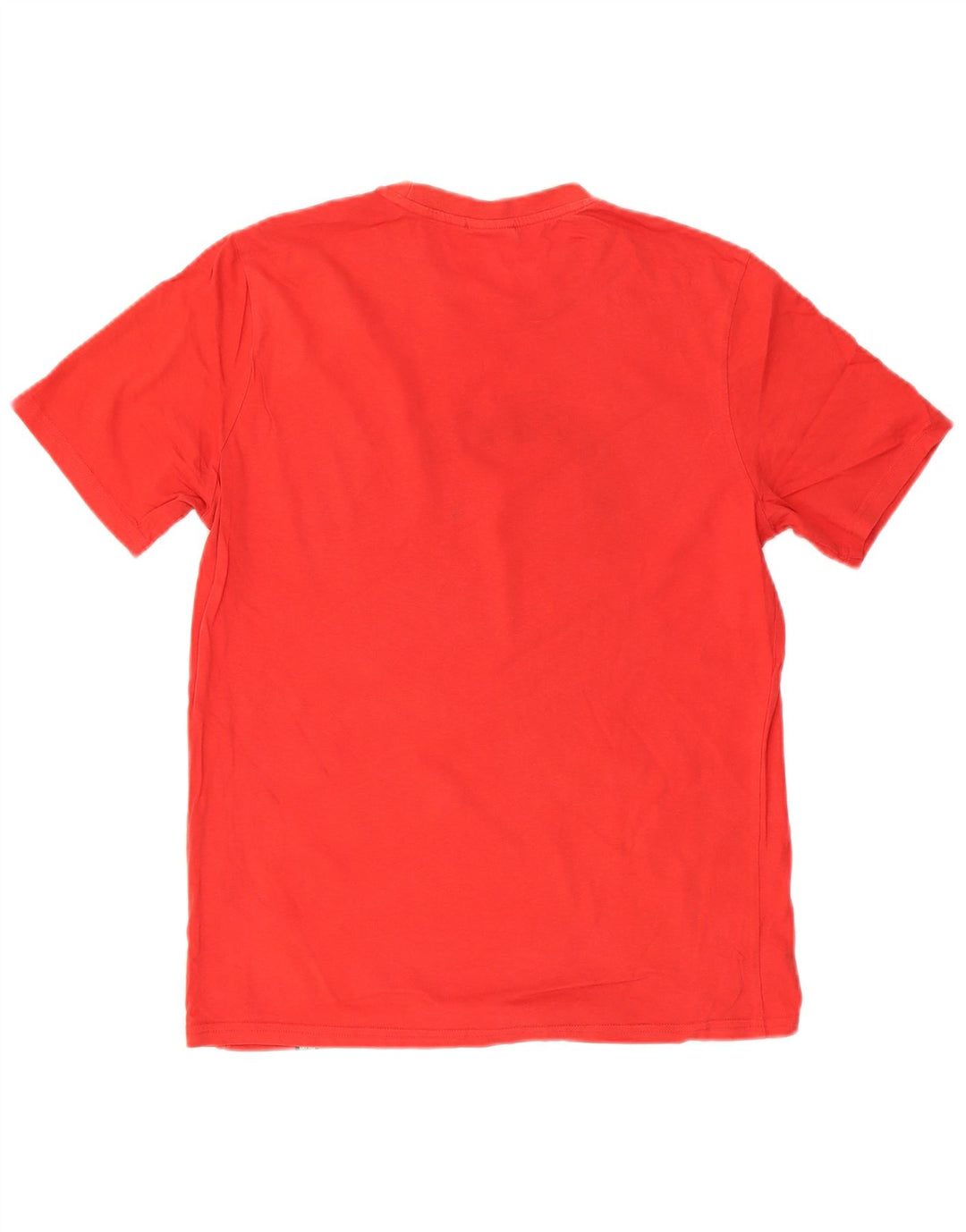 ELLESSE T-shirt grafica da uomo Top rosso medio in cotone