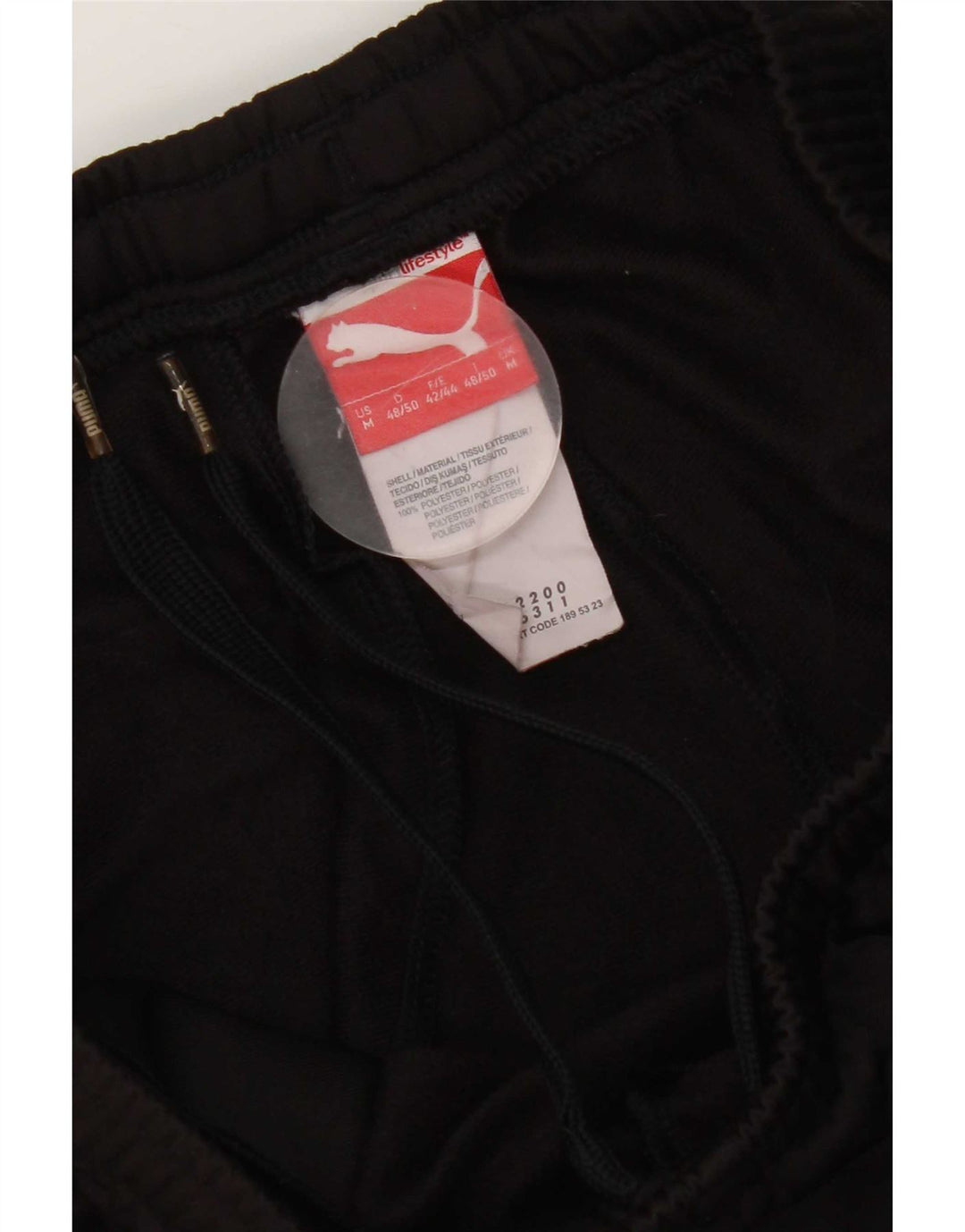 Pantaloni da tuta da donna Puma UK 14 Medium Nero Poliestere