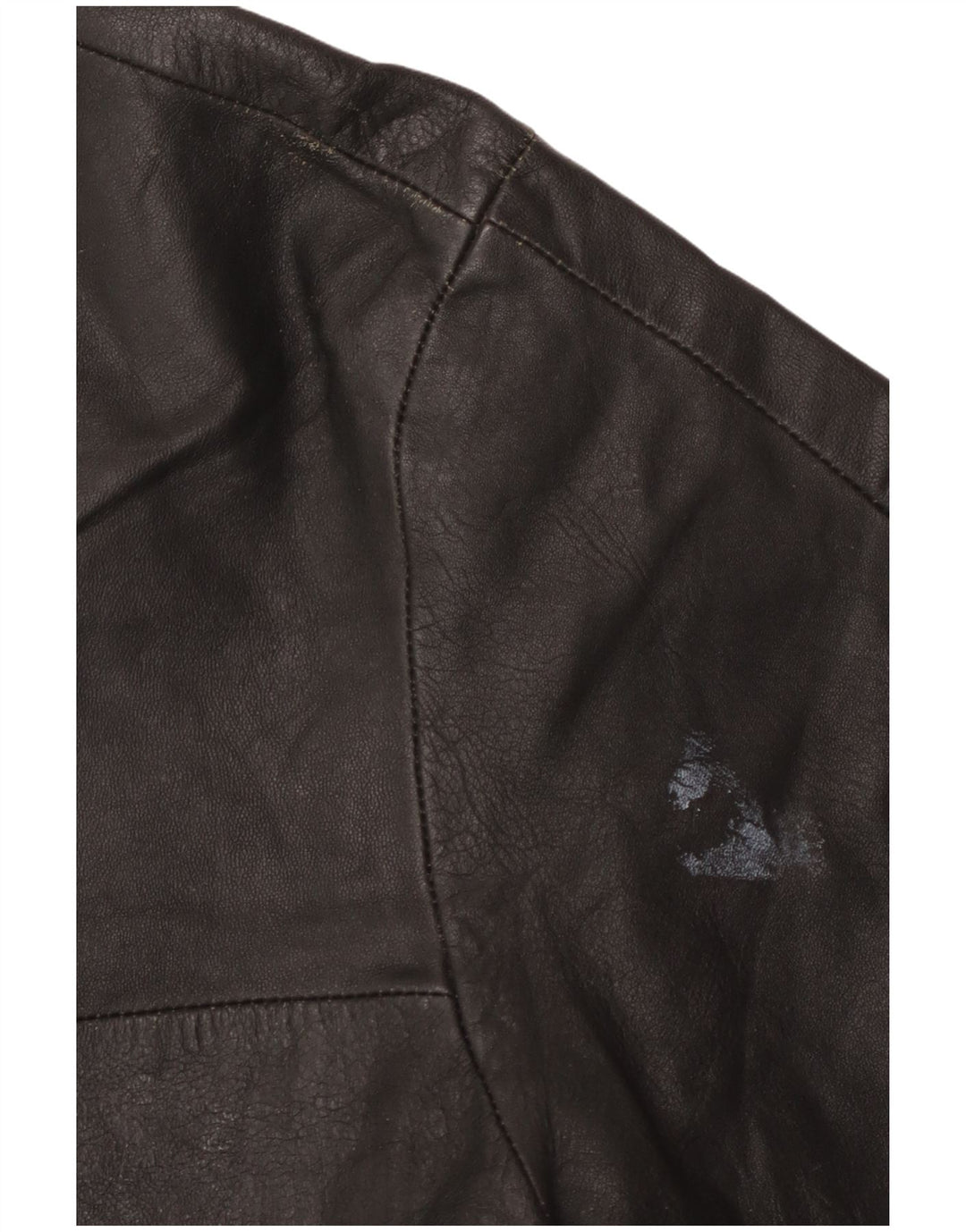 Giacca in pelle da uomo Arturo Calle UK 40 Large in pelle nera