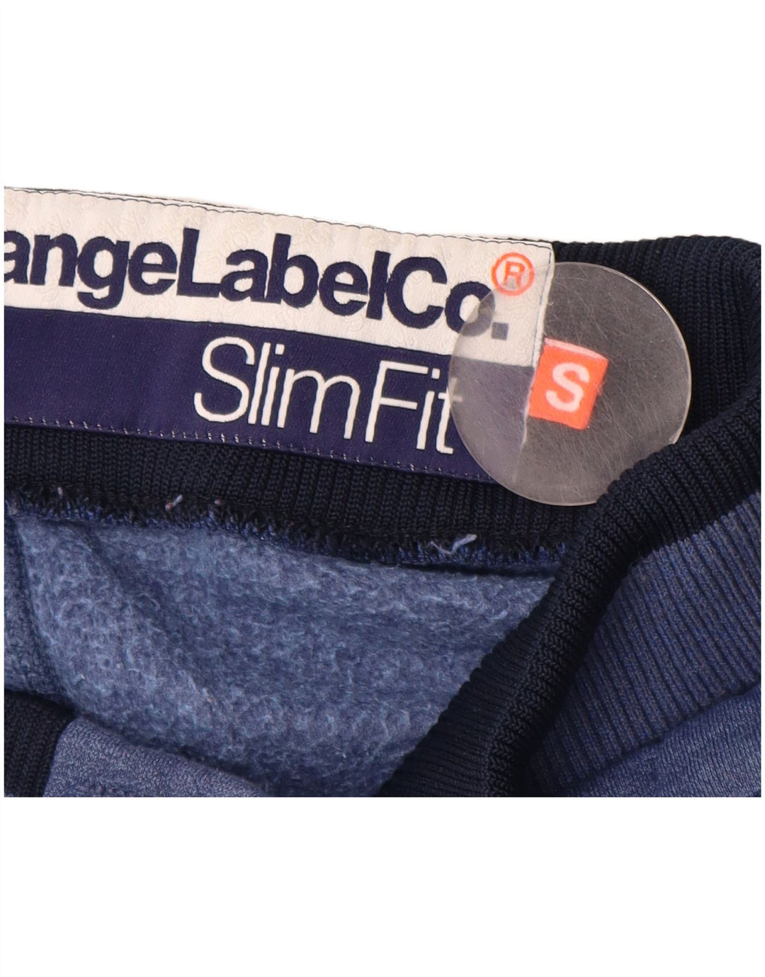 Pantaloncini sportivi da uomo SUPERDRY piccoli in cotone blu navy