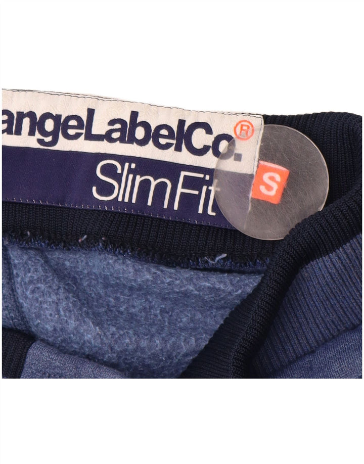 Pantaloncini sportivi da uomo SUPERDRY piccoli in cotone blu navy