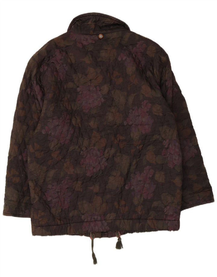 Giacca Trapuntata Donna Colmar IT 46 Grande Floreale Multicolore
