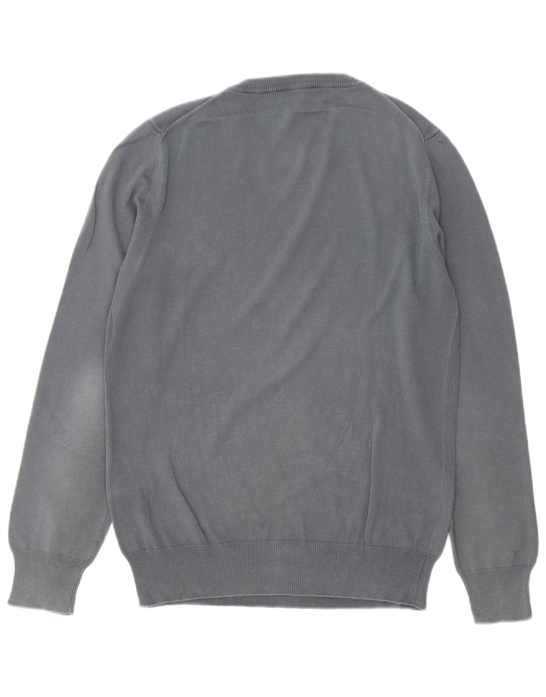 FRED PERRY Maglione da uomo girocollo in cotone grigio medio