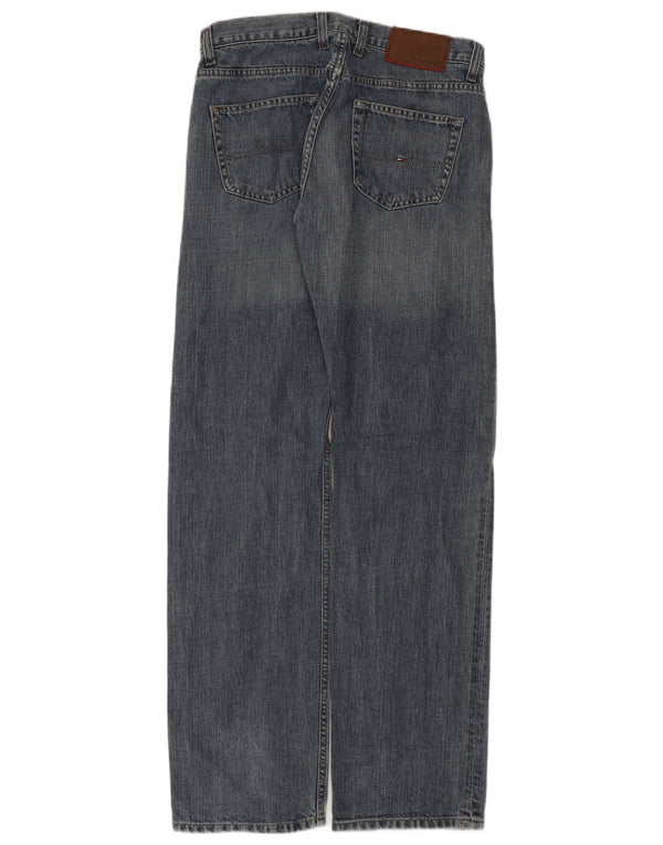 Jeans dritti da uomo Tommy Hilfiger W32 L34 cotone blu