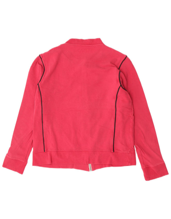 Giacca da tuta da donna Reebok UK 18 XL cotone a righe rosa