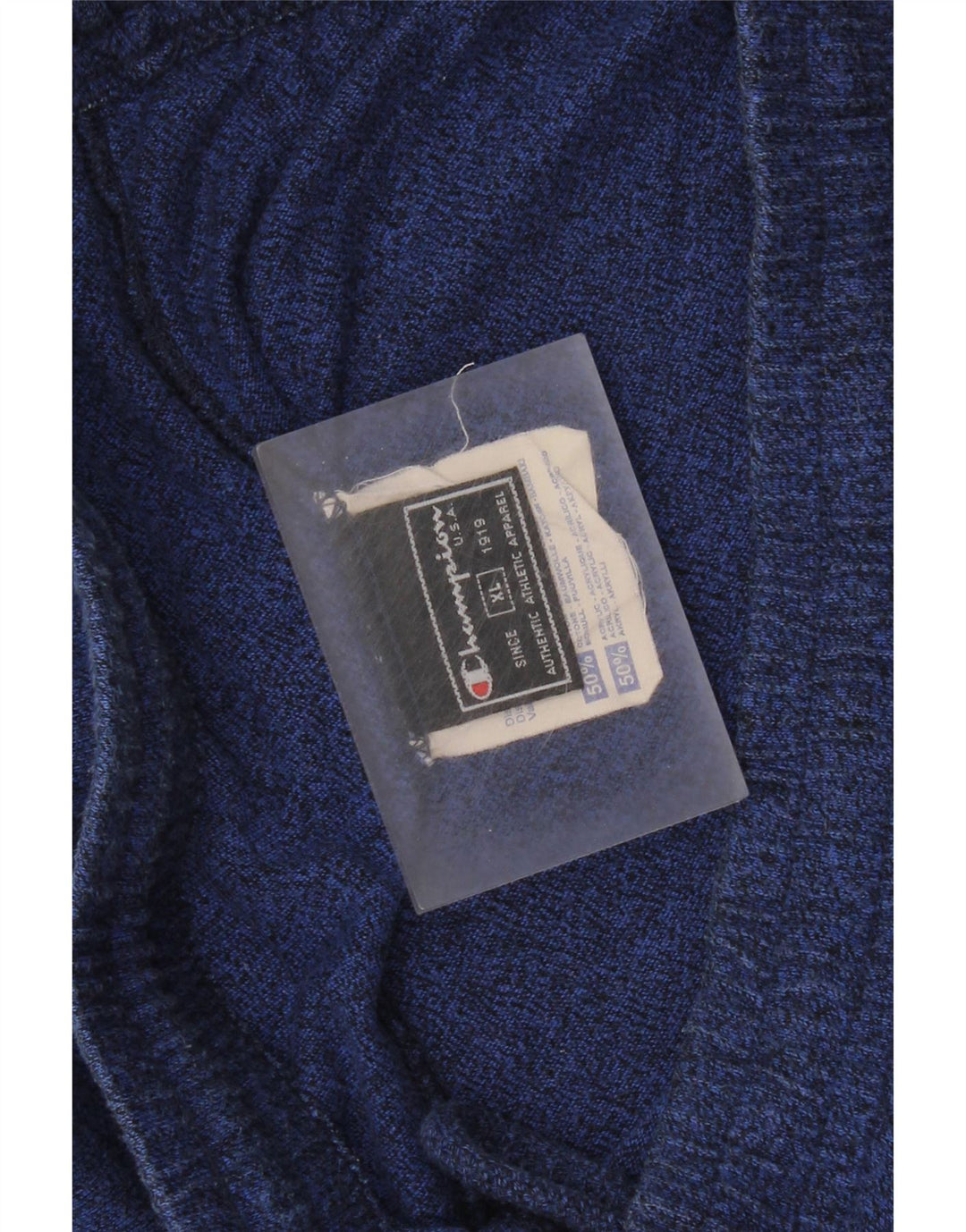 Pantaloncini sportivi da uomo Champion XL in cotone screziato blu navy