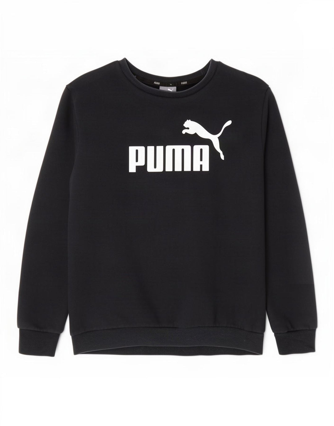 Felpa grafica da uomo Puma, media, in cotone blu navy