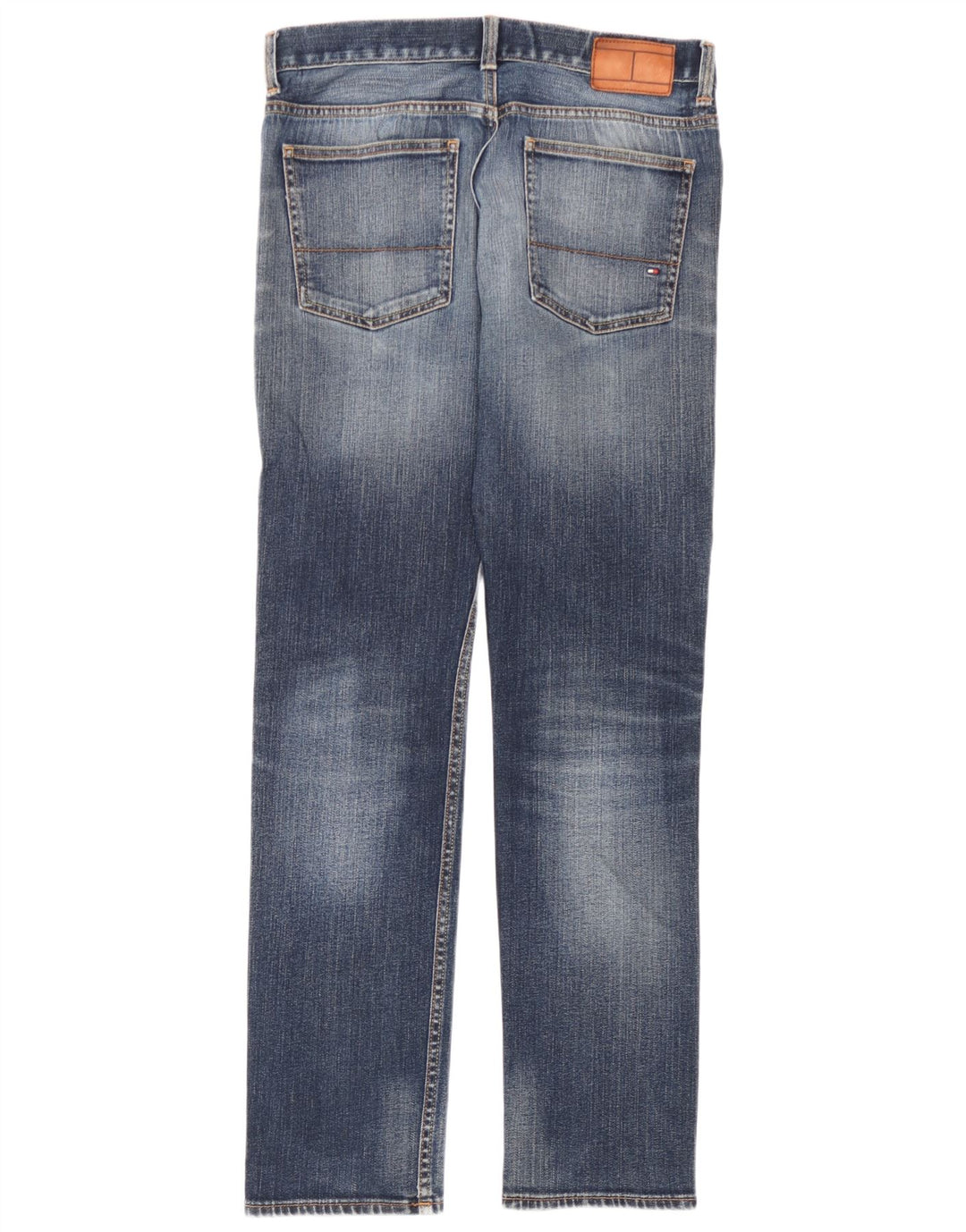 Jeans dritti da uomo Bleecker Tommy Hilfiger W32 L32 cotone blu