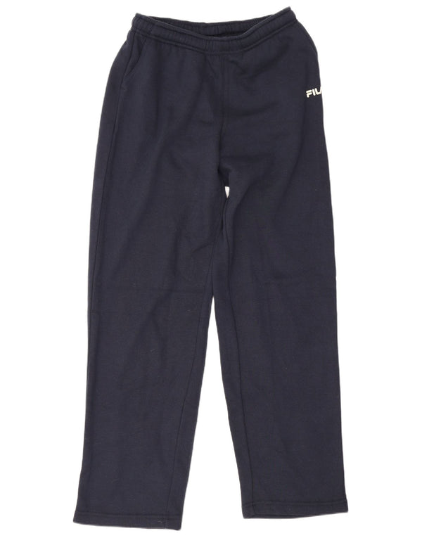 Pantaloni da tuta da donna Fila UK 8 Small Blu Navy Cotone