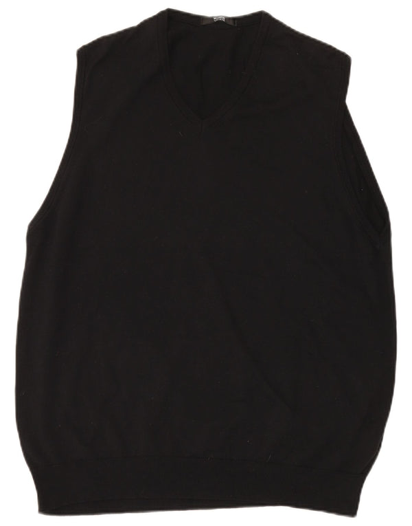 Canotta da uomo MARKS & SPENCER UK 41/43 grande cotone nero