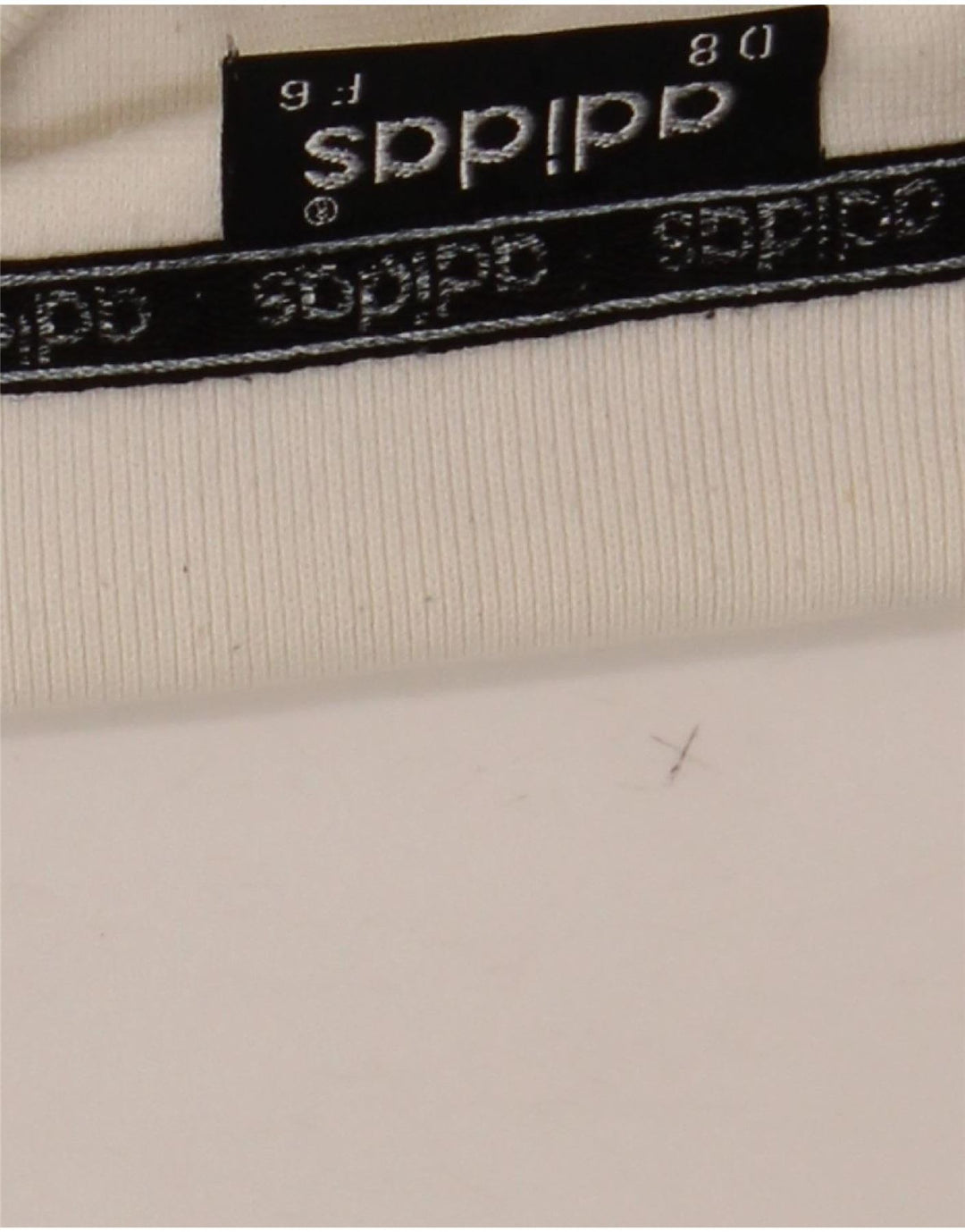 Polo ADIDAS da uomo UK 44/46 XL cotone bianco