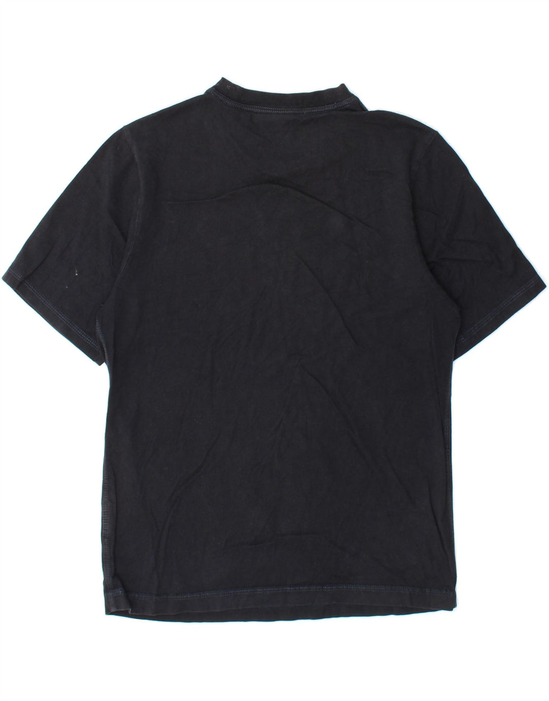 DIADORA Womens Graphic T-Shirt Top UK 10 Small Black Vintage Diadora and Second-Hand Diadora from Messina Hembry 