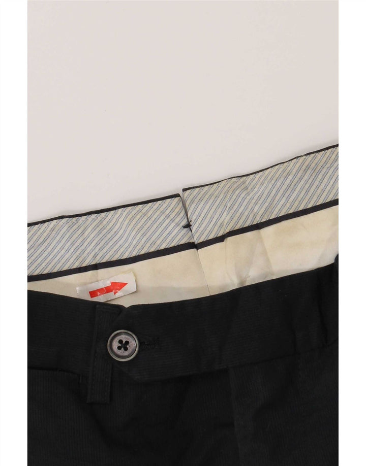 Pantaloni chino regolari da uomo Massimo Dutti medio W31 L29 cotone blu navy