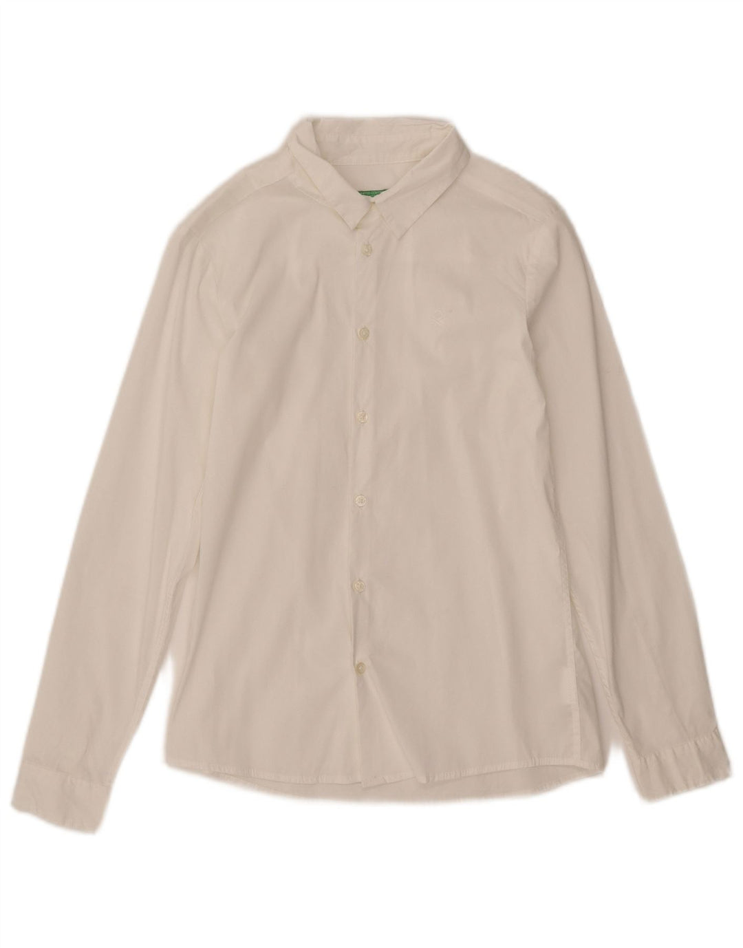 Maglia Bambino United Colors of Benetton 10-11 Anni XL Cotone Bianco