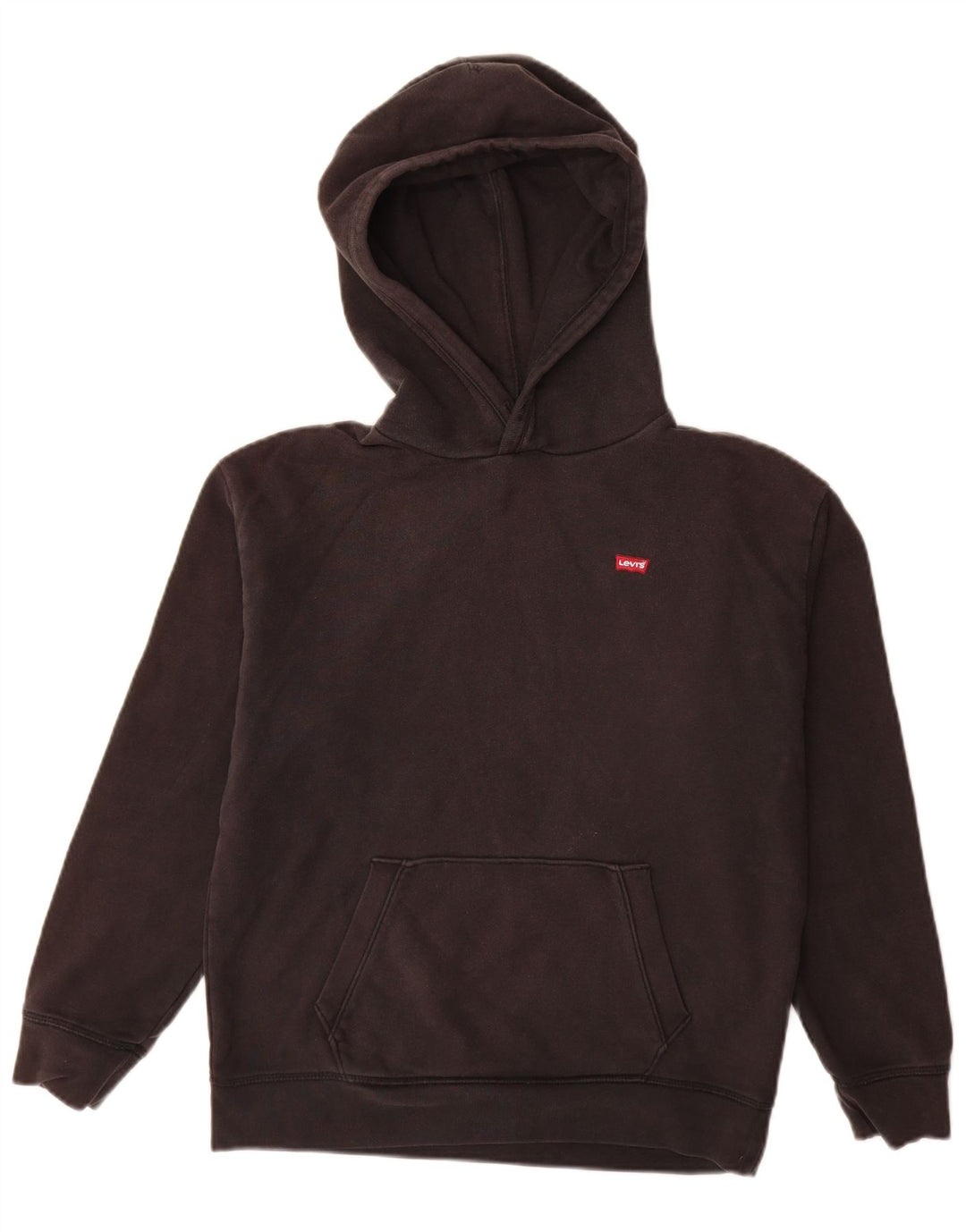 Maglione con cappuccio da uomo Levi's XS in cotone nero