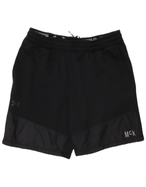 Pantaloncini sportivi da uomo Under Armour grandi neri