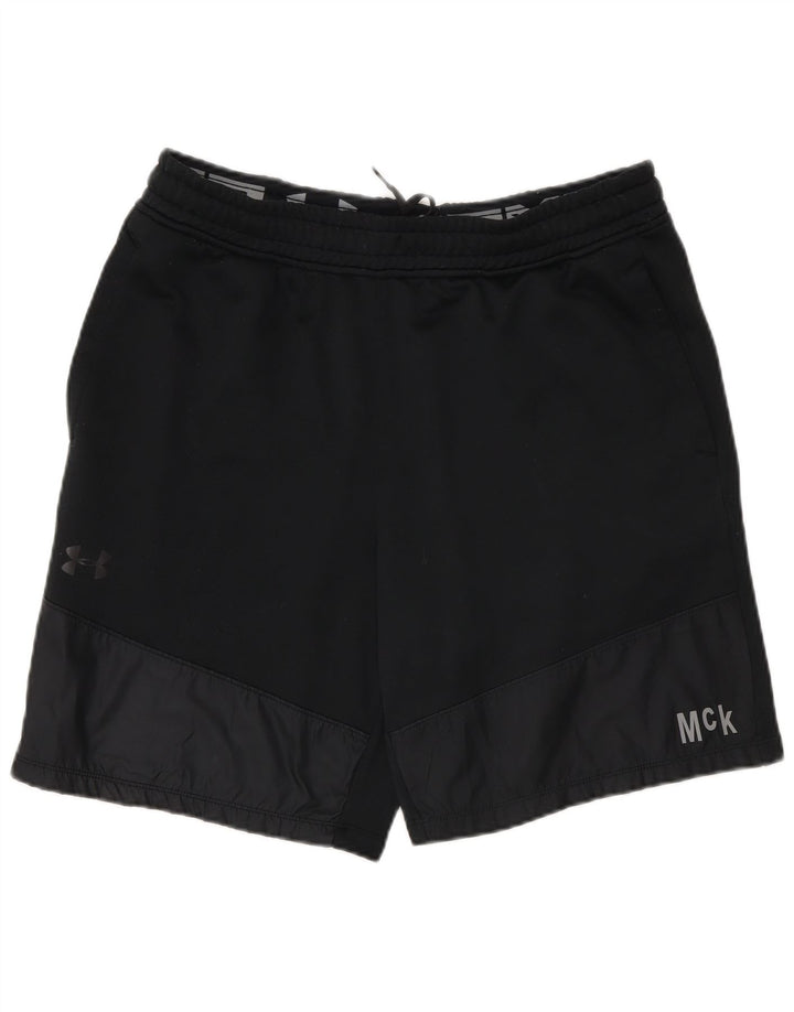 Pantaloncini sportivi da uomo Under Armour grandi neri