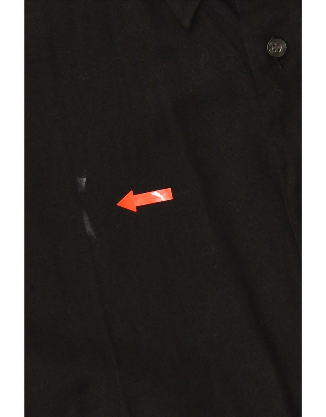 Camicia Trussardi Uomo Manica Corta Taglia 40 151/2 Media Nera