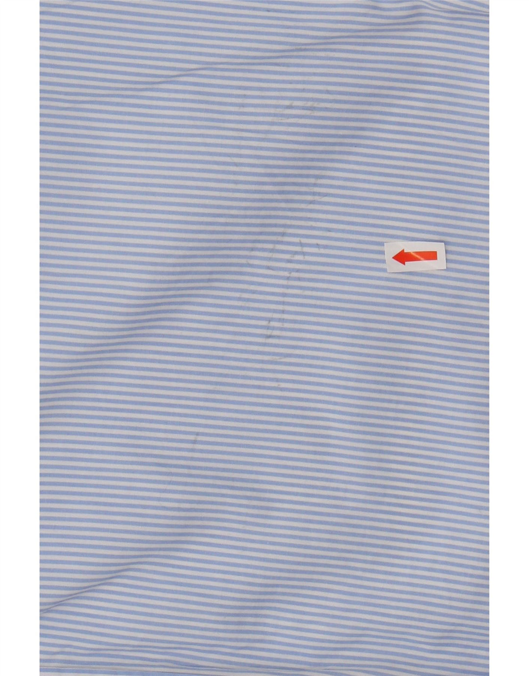 Camicia LACOSTE da uomo a maniche corte vestibilità classica taglia 42 grande gessato blu