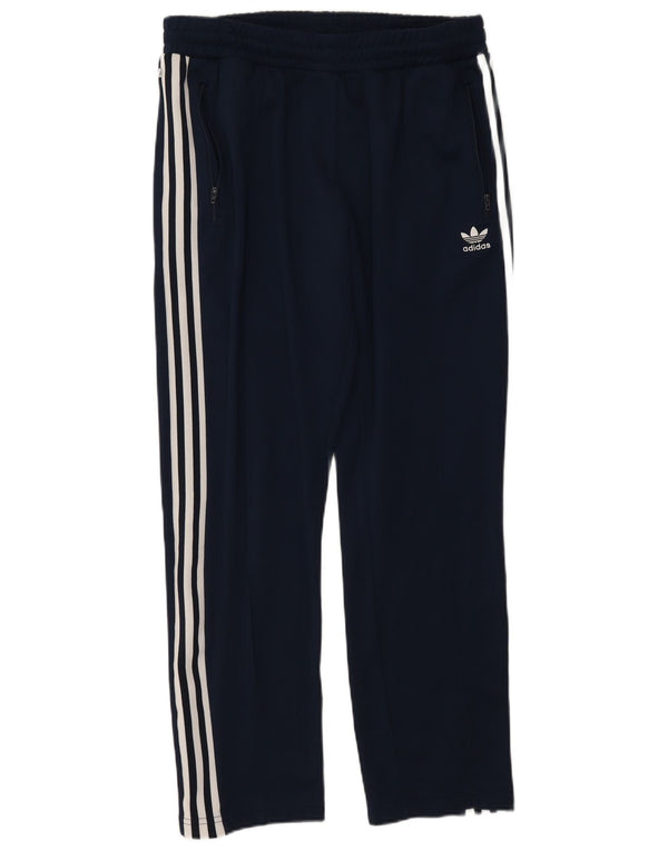 Pantaloni da tuta da uomo Adidas XL in cotone blu navy