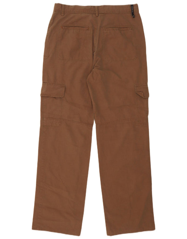Pantaloni Cargo Dritti Uomo Trussardi IT 48 Medio W30 L32 Cotone Marrone