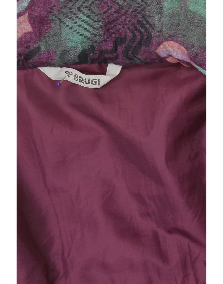 Giacca a vento da uomo Brugi con motivo astratto UK 42 XL multicolore