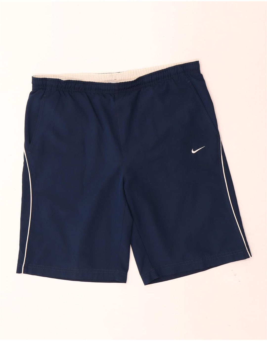 Pantaloncini da bagno Nike da uomo piccoli blu navy