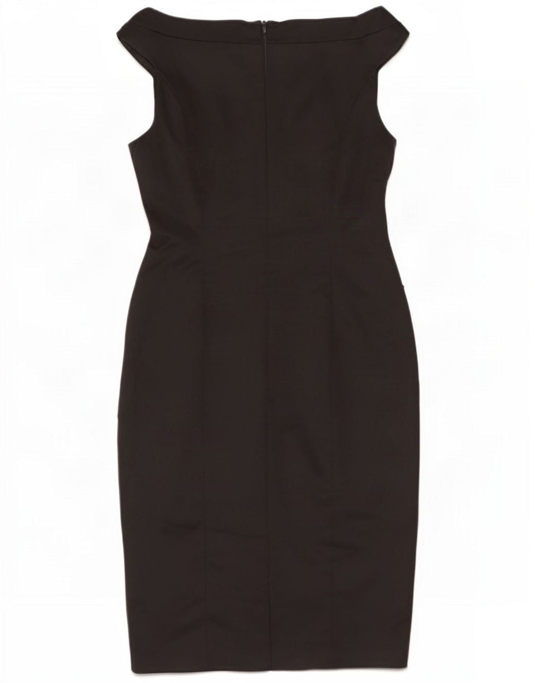 Abito tubino Coast da donna con spalle scoperte UK 12 acetato nero medio
