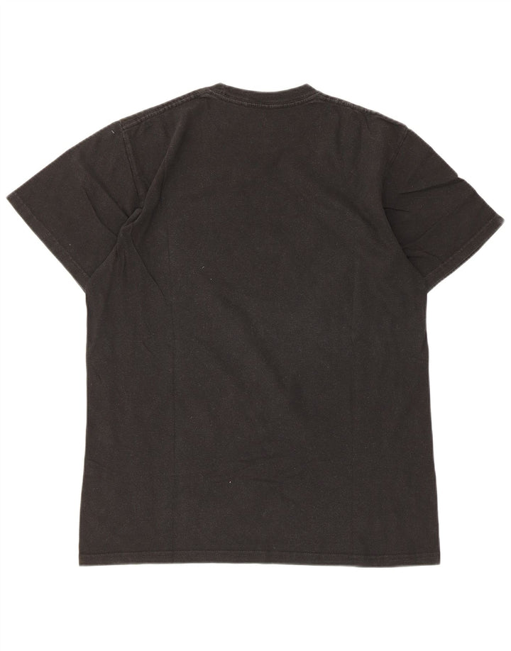 T-shirt grafica da uomo Hard Rock Cafe Parigi, cotone medio nero