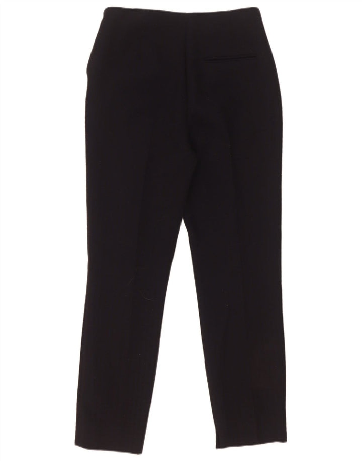 Pantaloni da abito slim da donna Zara XS W25 L27 poliestere nero