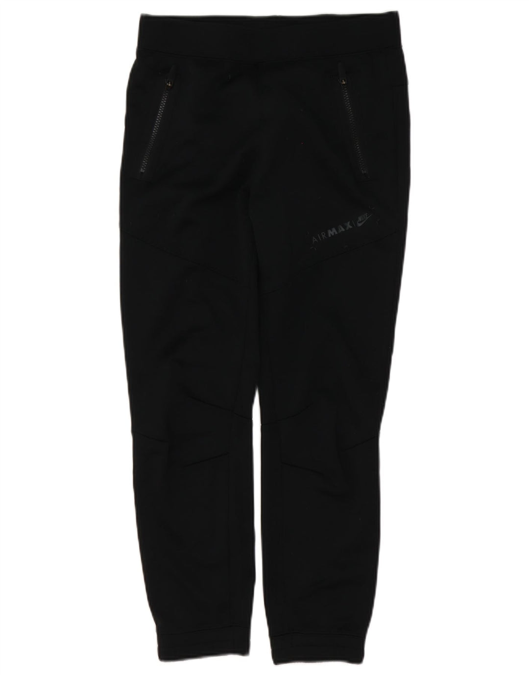 Pantaloni da tuta con grafica Nike da donna Pantaloni da jogging UK 14 Large Nero Poliestere