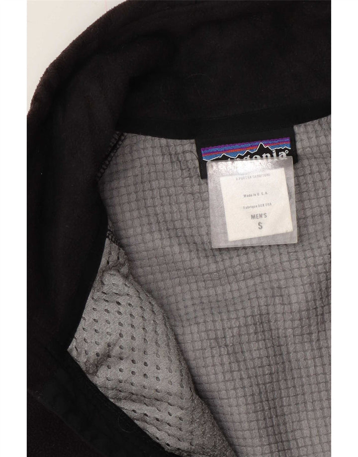 Giacca in pile da uomo Patagonia UK 36 Small Grigio Poliestere