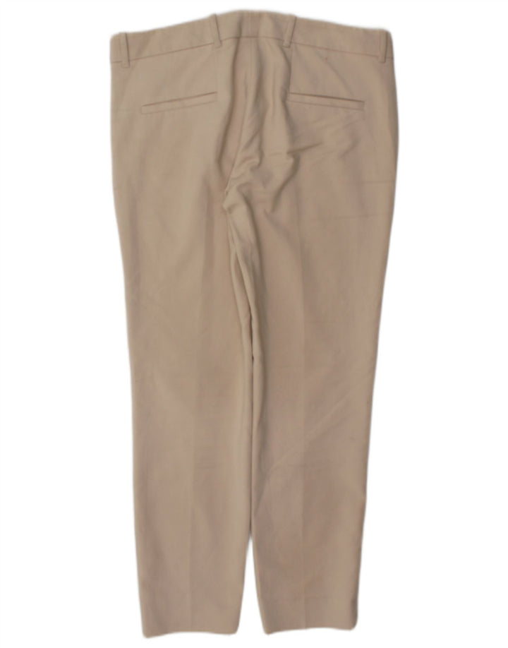 Pantaloni chino slim da donna Zara medi W28 L26 in cotone beige