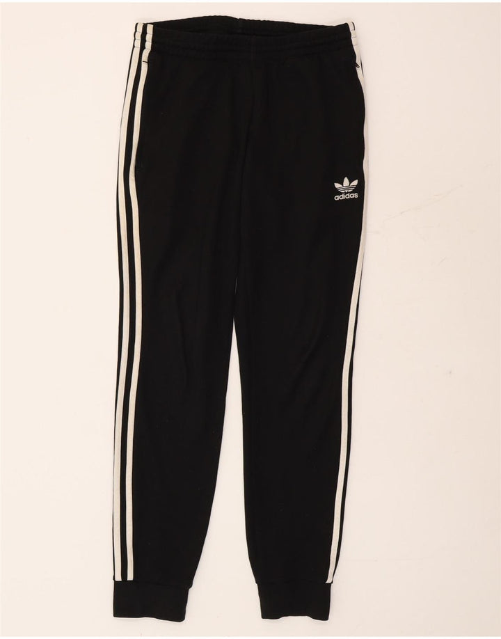 Pantaloni da tuta da uomo Adidas Joggers piccoli in poliestere nero