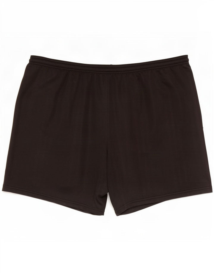 Pantaloncini sportivi Adidas da uomo a righe medie nere