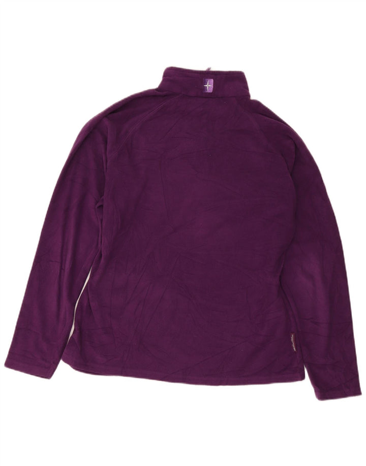 Maglione in pile da donna con collo e zip Mountain Warehouse UK 14 medio marrone