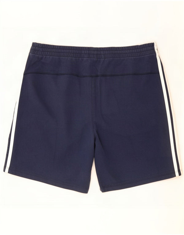 Pantaloncini sportivi Adidas Climalite da uomo XL in cotone blu navy