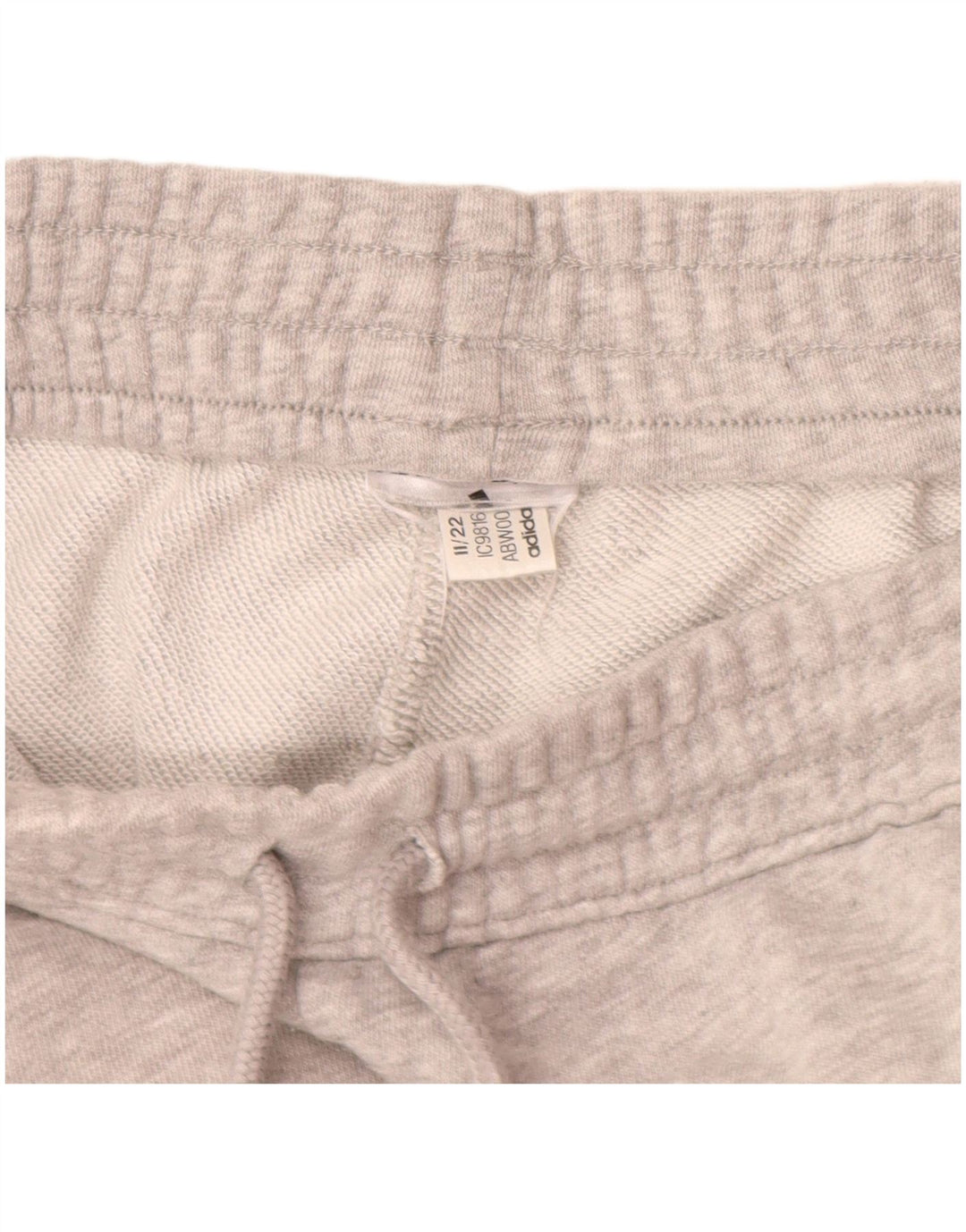 Pantaloncini sportivi ADIDAS da uomo di colore grigio medio