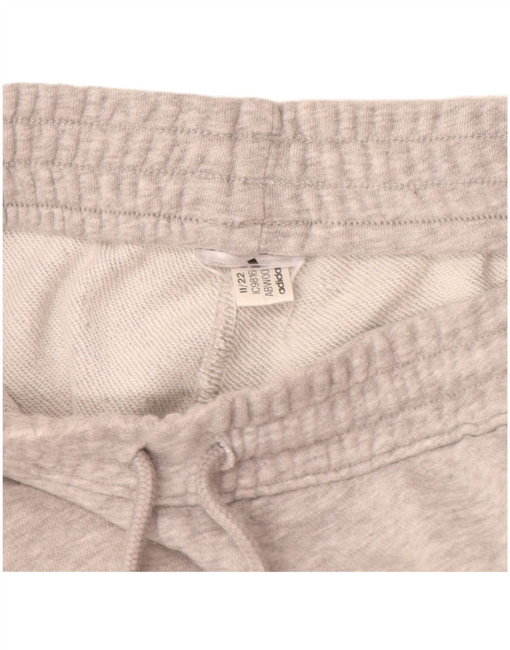 Pantaloncini sportivi ADIDAS da uomo di colore grigio medio