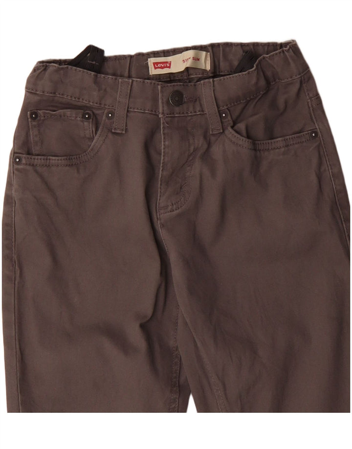 Pantaloni casual slim Levi's Boys 511 11-12 anni W26 L28 Grigi