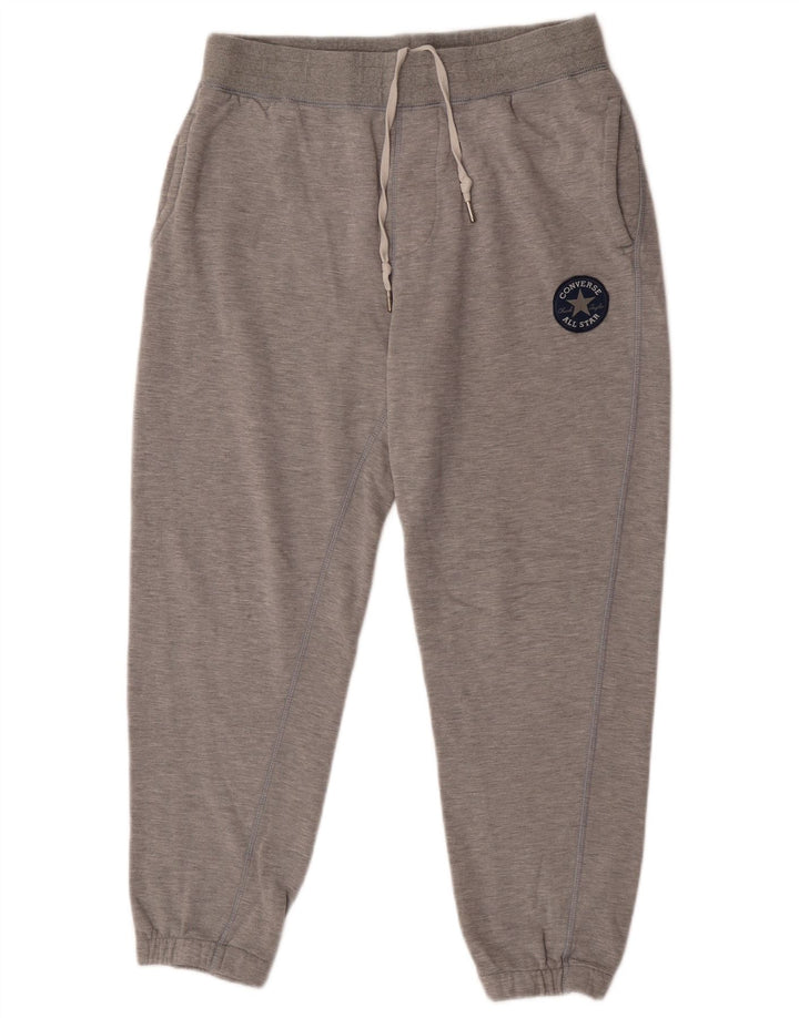 Converse Pantaloni da tuta da uomo Joggers Cotone grigio medio