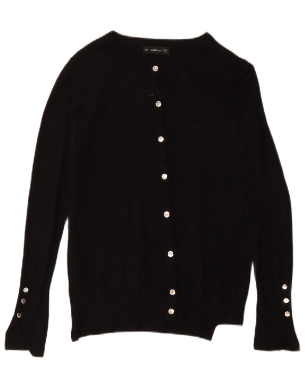 Maglione cardigan da donna Zara UK 10 piccolo nero