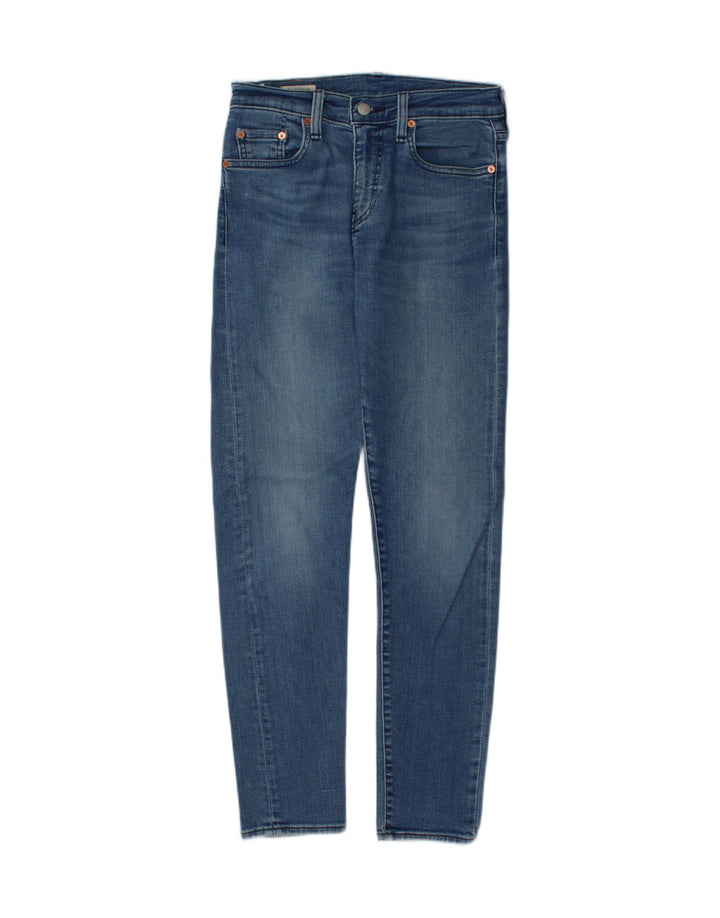 LEVI'S Womens 512 Slim Tapered Jeans W28 L32 Blue Cotton Vintage Levi's and Second-Hand Levi's from Messina Hembry 