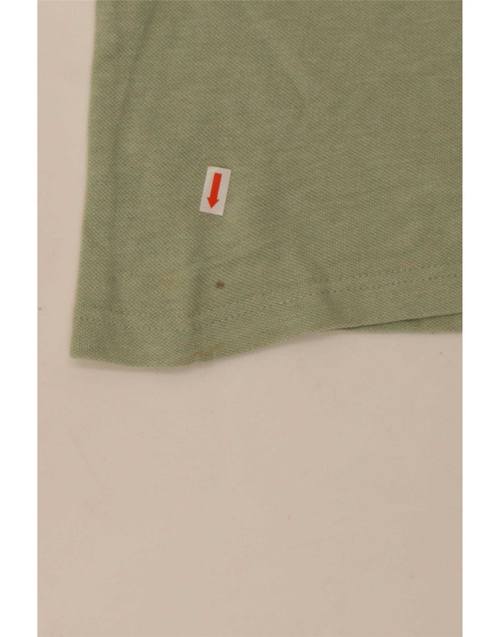 Polo da uomo Barbour XL in cotone verde