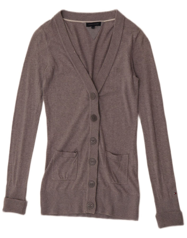 Maglione cardigan bambina Tommy Hilfiger 15-16 anni in cotone grigio
