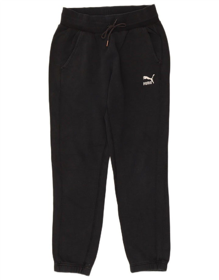 Pantaloni da tuta da uomo PUMA Joggers piccoli in cotone nero