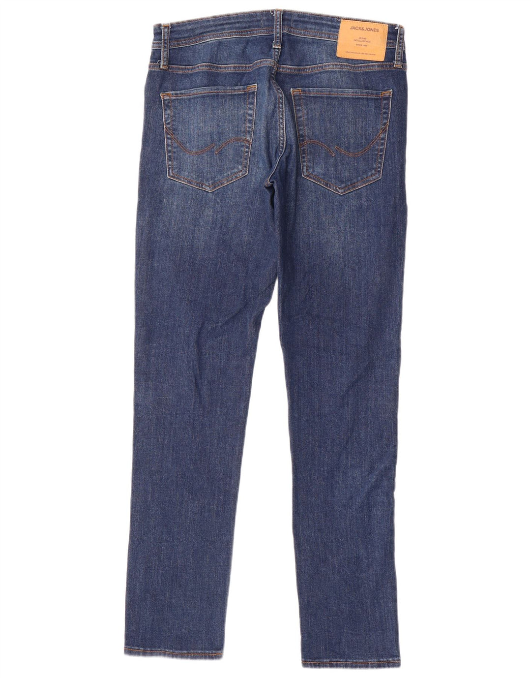 Jeans slim da uomo Jack & Jones W32 L32 cotone blu