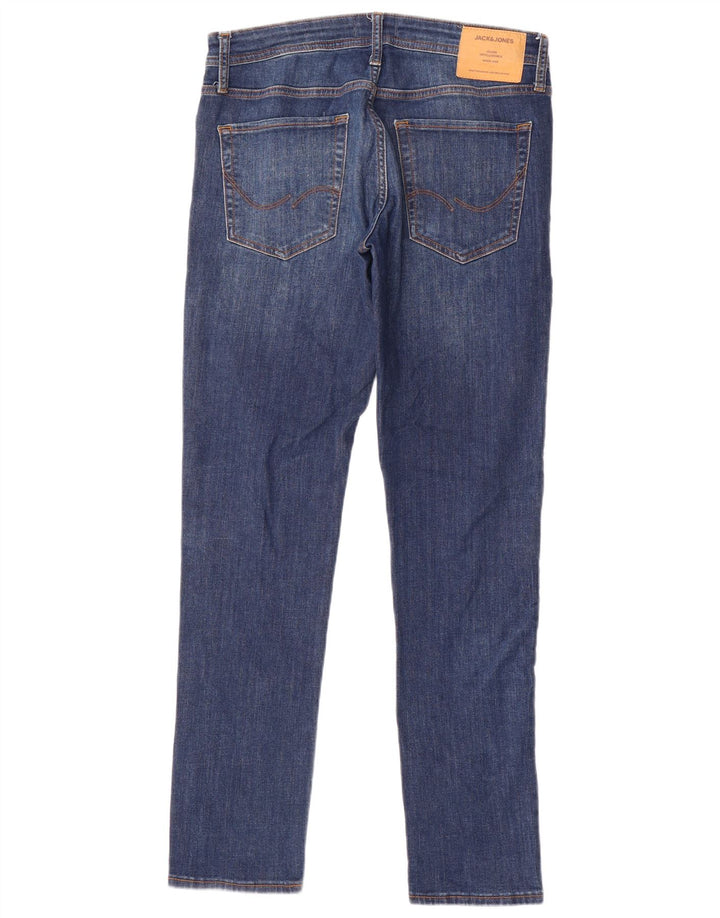 Jeans slim da uomo Jack & Jones W32 L32 cotone blu