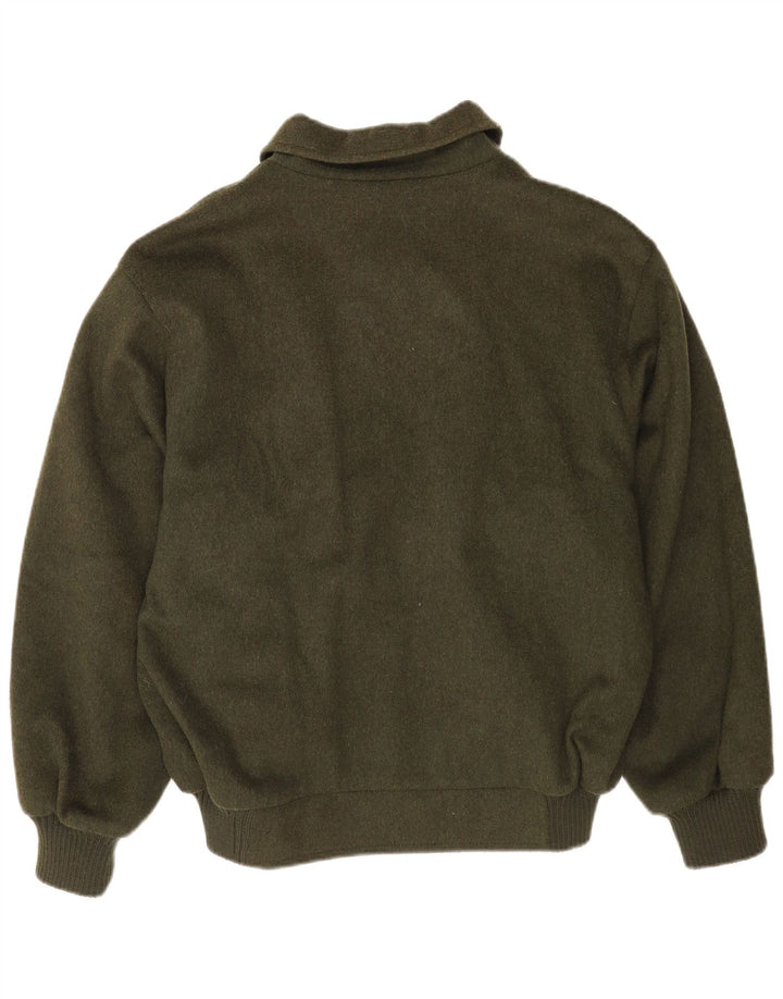 Giacca a vento bomber da uomo Steinbock EU 52 XL lana verde